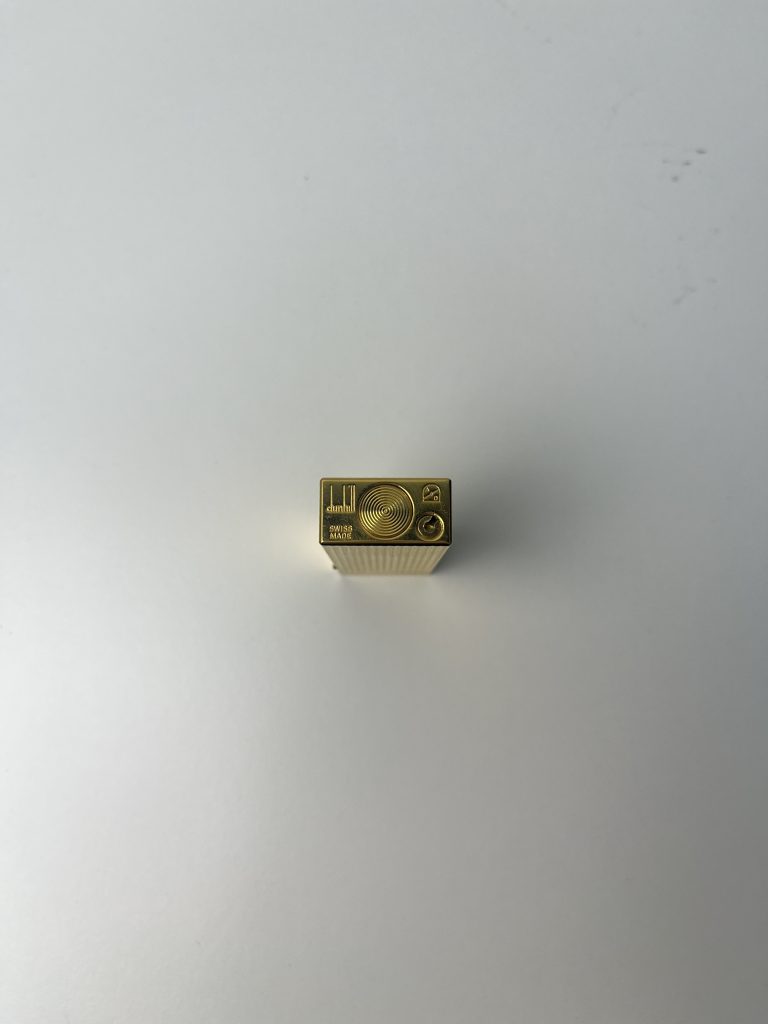 登喜路 金色 5代 巴黎钉款式 打火机