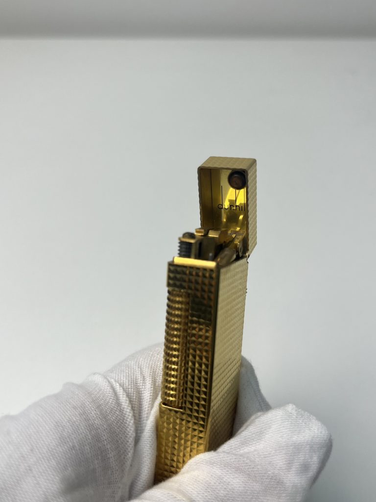 登喜路 金色 5代 巴黎钉款式 打火机